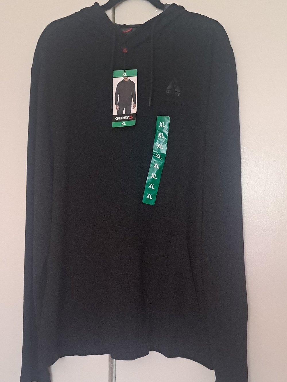 Gerry Weber Black Hooded Long Sleeve Pullover XL